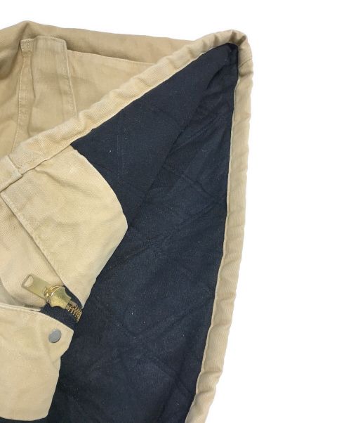 CarHartt（カーハート）CarHartt (カーハート) 裏地ブランケットダックジャケット ベージュ サイズ:表記なしの古着・服飾アイテム