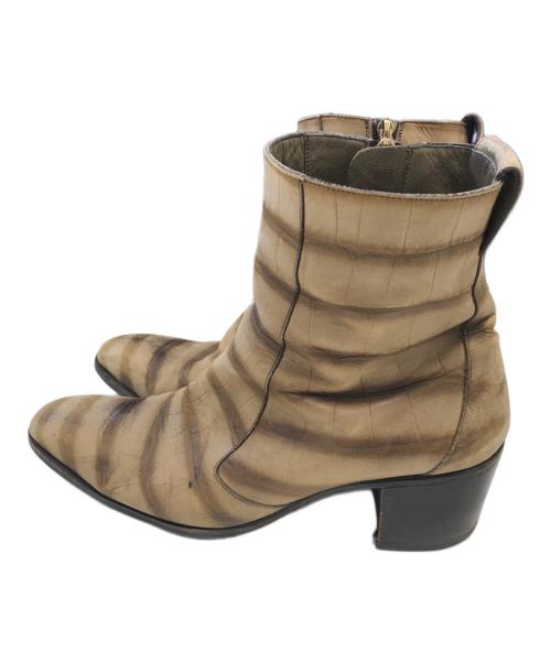 Yves Saint Laurent（イヴサンローラン）Yves Saint Laurent (イヴサンローラン) ジョニーブーツ ブラウン サイズ:26.5㎝の古着・服飾アイテム