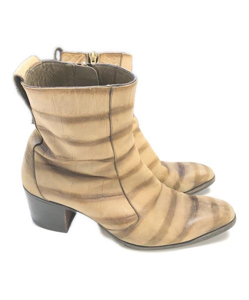 Yves Saint Laurent（イヴサンローラン）Yves Saint Laurent (イヴサンローラン) ジョニーブーツ ブラウン サイズ:26.5㎝の古着・服飾アイテム