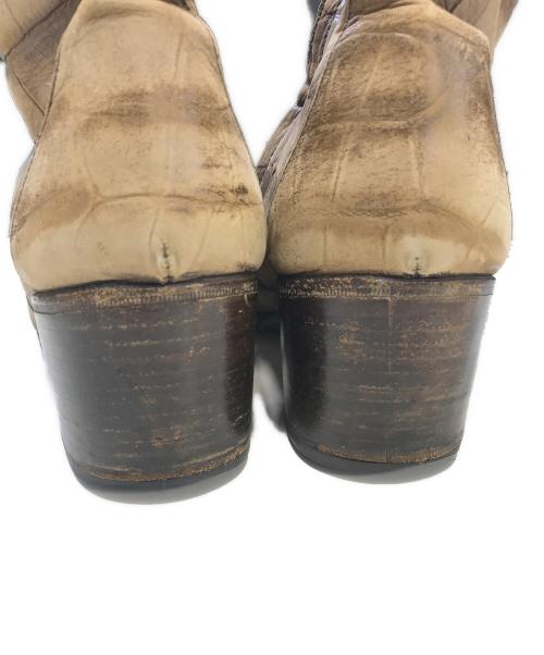 Yves Saint Laurent（イヴサンローラン）Yves Saint Laurent (イヴサンローラン) ジョニーブーツ ブラウン サイズ:26.5㎝の古着・服飾アイテム