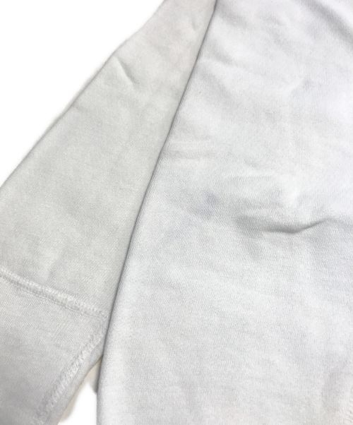 VINTAGE（ヴィンテージ）VINTAGE (ユーズド) 染込みスウェット ホワイト サイズ:表記なしの古着・服飾アイテム