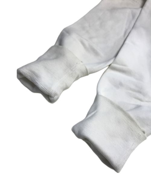 VINTAGE（ヴィンテージ）VINTAGE (ユーズド) 染込みスウェット ホワイト サイズ:表記なしの古着・服飾アイテム