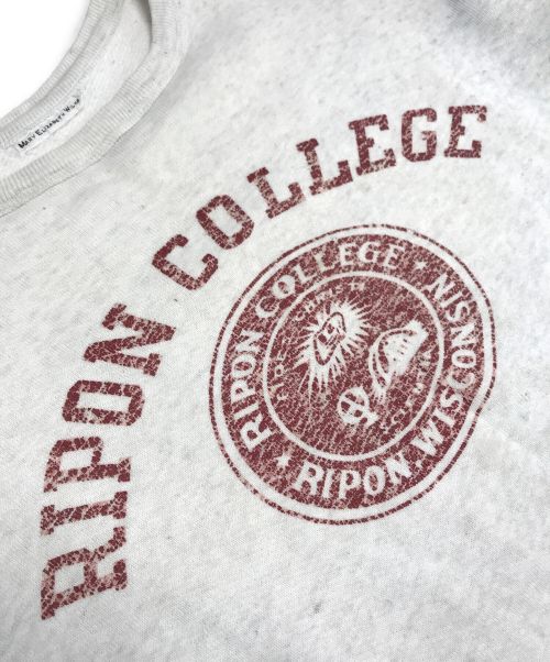 VINTAGE（ヴィンテージ）VINTAGE (ユーズド) 前Vスウェット グレー サイズ:表記なしの古着・服飾アイテム