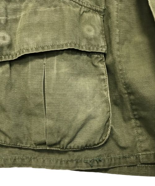 VINTAGE MILITARY（ヴィンテージ ミリタリー）VINTAGE MILITARY (ヴィンテージ ミリタリー) US ARMY ジャングルファティーグジャケット カーキ サイズ:SMALL-LONGの古着・服飾アイテム