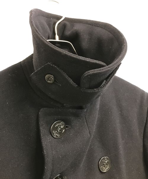 VINTAGE MILITARY（ヴィンテージ ミリタリー）VINTAGE MILITARY (ヴィンテージ ミリタリー) U'S NAVY Pコート ネイビー サイズ:表記なしの古着・服飾アイテム