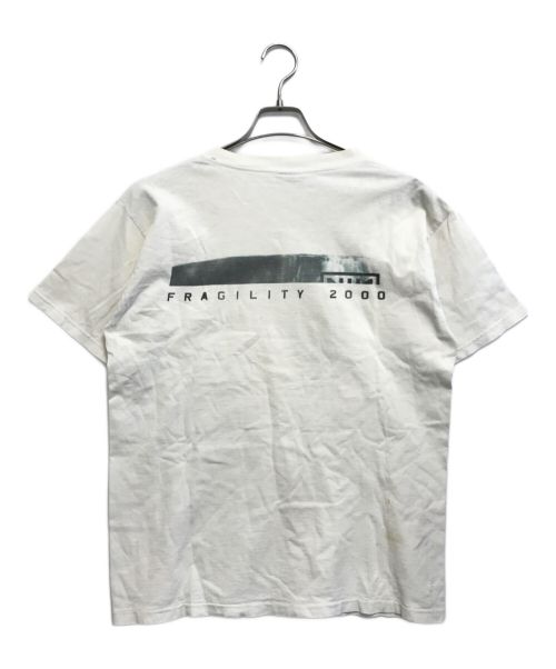 バンドTシャツ（バンドTシャツ）バンドTシャツ (バンドTシャツ) 00s nine inch nails(ナイン・インチ・ネイルズ) バンドTシャツ ホワイト サイズ:Mの古着・服飾アイテム
