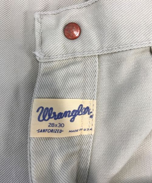 Wrangler（ラングラー）Wrangler (ラングラー) カツラギパンツ ベージュ サイズ:28×30の古着・服飾アイテム