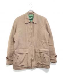 BUCK SKEIN（バックスケイン）の古着「ギャバジンジャケット」｜ブラウン