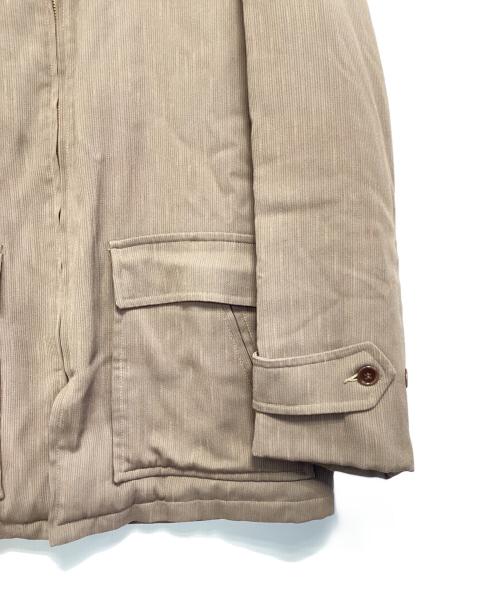 BUCK SKEIN（バックスケイン）BUCK SKEIN (バックスケイン) ギャバジンジャケット ブラウン サイズ:表記なしの古着・服飾アイテム