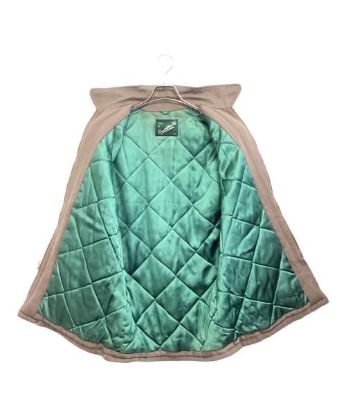 BUCK SKEIN（バックスケイン）BUCK SKEIN (バックスケイン) ギャバジンジャケット ブラウン サイズ:表記なしの古着・服飾アイテム