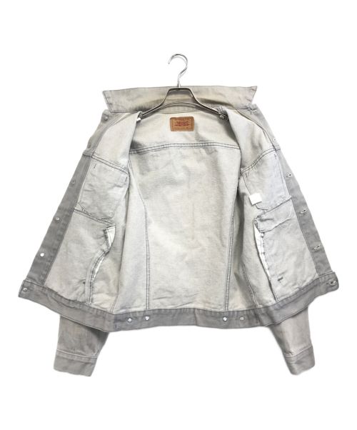 LEVI'S（リーバイス）LEVI'S (リーバイス) 先染めデニムジャケット グレー サイズ:38の古着・服飾アイテム