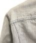 中古・古着 LEVI'S (リーバイス) 先染めデニムジャケット グレー サイズ:38：18000円