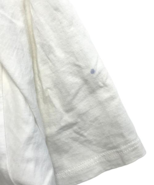 Saint Laurent Paris（サンローランパリ）Saint Laurent Paris (サンローランパリ) 両面プリント Tシャツ ホワイト サイズ:Mの古着・服飾アイテム