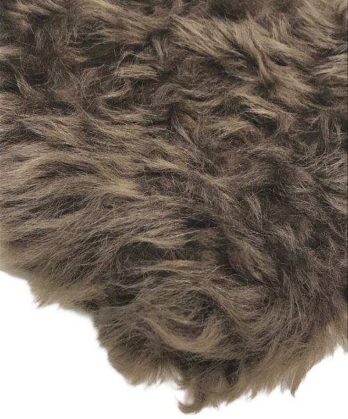 CARUS（カルス）CARUS (カルス) ムートンファーハンドバッグ ブラウン サイズ:不明の古着・服飾アイテム