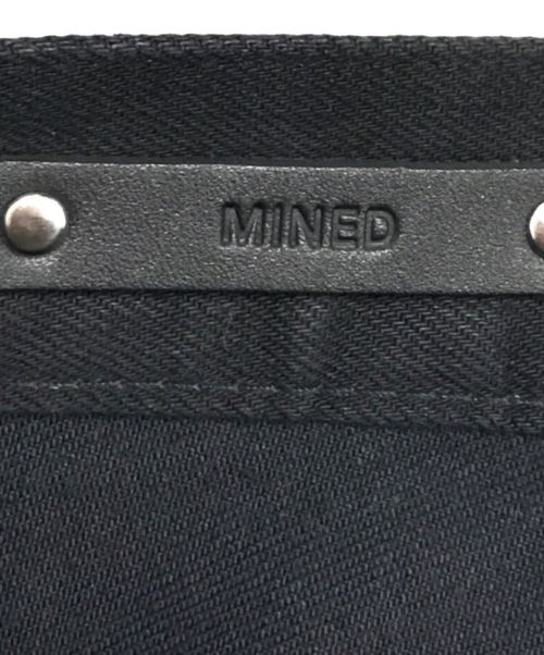 MINED（マインド）MINED (マインド) ダメージ加工デニムパンツ ブラック サイズ:MEDIUMの古着・服飾アイテム