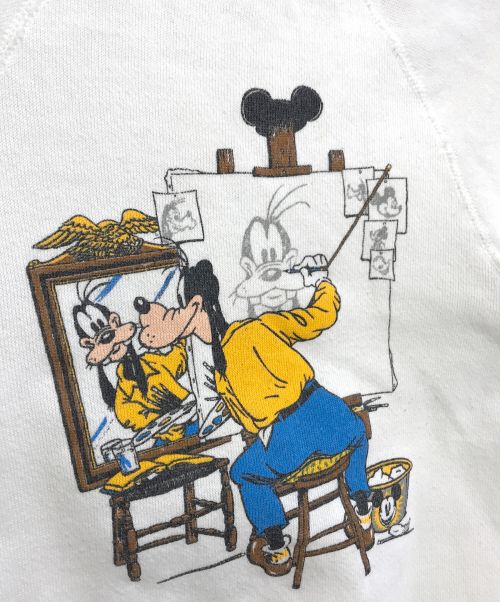 DISNEY（ディズニー）DISNEY (ディズニー) スウェット ホワイト サイズ:M(6-8)の古着・服飾アイテム