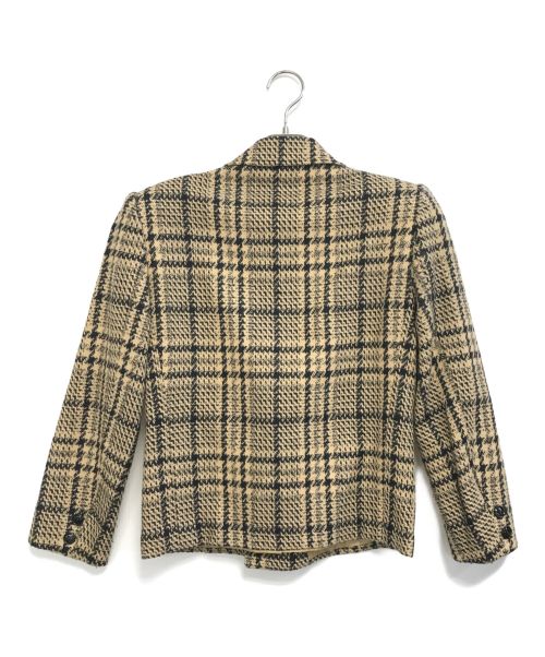 CELINE（セリーヌ）CELINE (セリーヌ) ダブルテーラードセットアップ ベージュ サイズ:38の古着・服飾アイテム