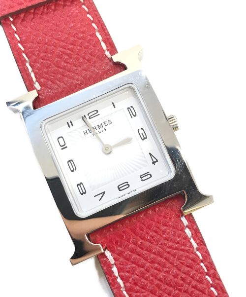 HERMES（エルメス）HERMES (エルメス) 腕時計 ホワイト サイズ:不明の古着・服飾アイテム