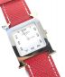 中古・古着 HERMES (エルメス) 腕時計 ホワイト サイズ:不明：105000円