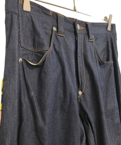 LEVI'S（リーバイス）LEVI'S (リーバイス) JUNYA WATANABE MAN (ジュンヤワタナベマン) ロイ・リキテンシュタインデニムパンツ インディゴ サイズ:Sの古着・服飾アイテム