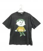 drawlsドロールズ）の古着「プリントTシャツ」｜ブラック