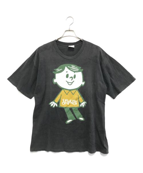 drawls（ドロールズ）drawls (ドロールズ) プリントTシャツ ブラック サイズ:表記なしの古着・服飾アイテム