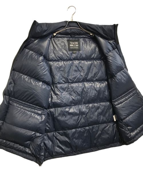 TAION（タイオン）TAION (タイオン) WIND AND SEA (ウィンド アンド シー) ダウンベスト ネイビー サイズ:XLの古着・服飾アイテム