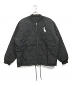 WIND AND SEAウィンダンシー）の古着「キルティングジャケット」｜ブラック