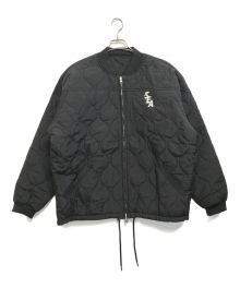 WIND AND SEA（ウィンダンシー）の古着「キルティングジャケット」｜ブラック
