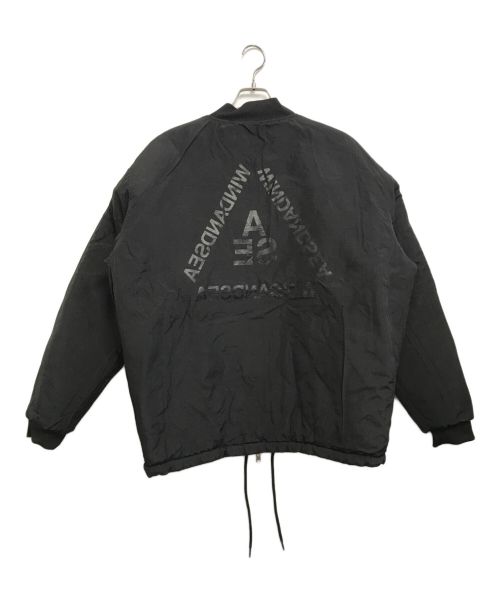 WIND AND SEA（ウィンダンシー）WIND AND SEA (ウィンド アンド シー) キルティングジャケット ブラック サイズ:Lの古着・服飾アイテム