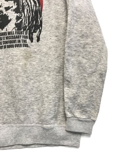BOB MARLEY（ボブ・マーリィ）BOB MARLEY (ボブマーリー) プリントスウェット グレー サイズ:表記なしの古着・服飾アイテム