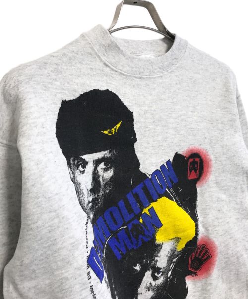 demolition man（デモリションマン）demolition man (デモリションマン) スウェット グレー サイズ:Mの古着・服飾アイテム