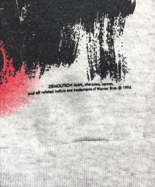 demolition man（デモリションマン）demolition man (デモリションマン) スウェット グレー サイズ:Mの古着・服飾アイテム