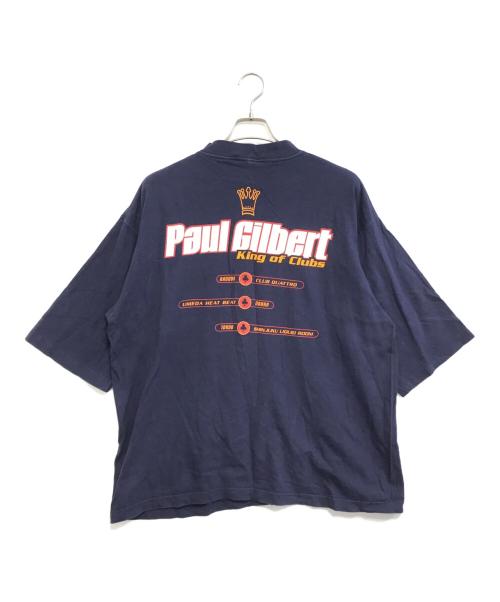 WINTERLAND（ウィンターランド）WINTERLAND (ウィンターランド) Paul gilbert king of clubs tshirt ネイビー サイズ:Lの古着・服飾アイテム