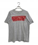 Championチャンピオン）の古着「プリントTシャツ」｜グレー