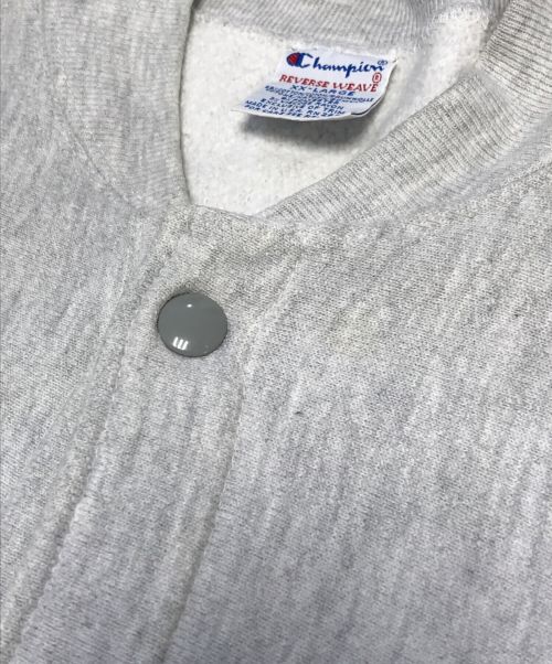 Champion（チャンピオン）Champion (チャンピオン) スナップカーディガン グレー サイズ:XX-LARGEの古着・服飾アイテム