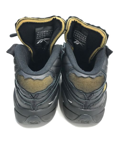 Maison Margiela（メゾンマルジェラ）Maison Margiela REEBOK (リーボック) MAISON MARGIELA X REEBOK PROJECT 0 TQ MEMORY OF BLACK ブラック サイズ:USA4½/UK3½/EUR35/CM23.3の古着・服飾アイテム