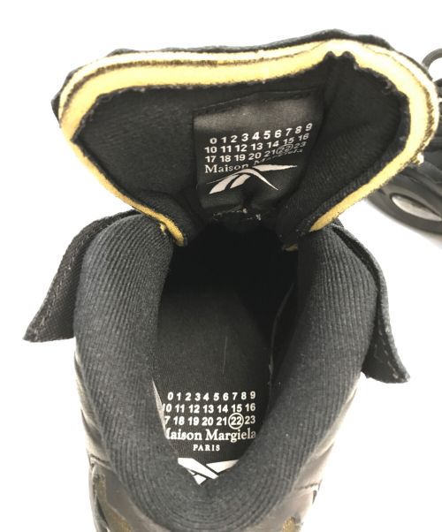 Maison Margiela（メゾンマルジェラ）Maison Margiela REEBOK (リーボック) MAISON MARGIELA X REEBOK PROJECT 0 TQ MEMORY OF BLACK ブラック サイズ:USA4½/UK3½/EUR35/CM23.3の古着・服飾アイテム