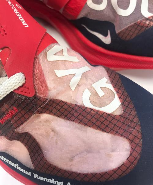 NIKE（ナイキ）NIKE (ナイキ) UNDERCOVER (アンダーカバー) ローカットスニーカー レッド サイズ:US8の古着・服飾アイテム