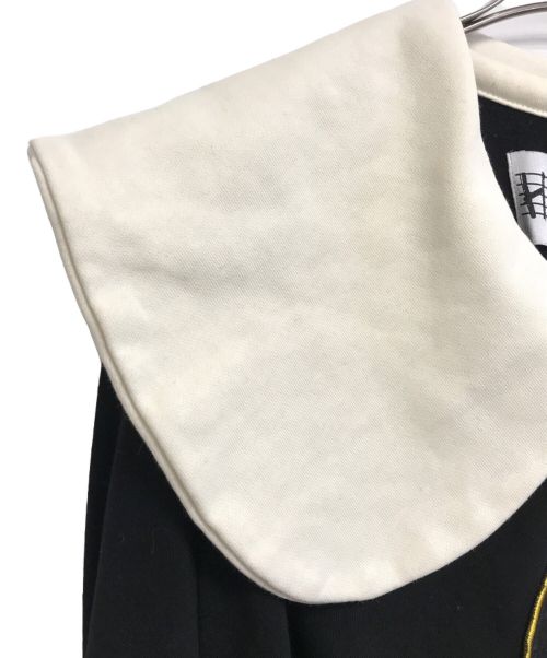 HEIHEI（ヘイヘイ）HEIHEI (ヘイヘイ) スウェットワンピース ブラック サイズ:Freeの古着・服飾アイテム