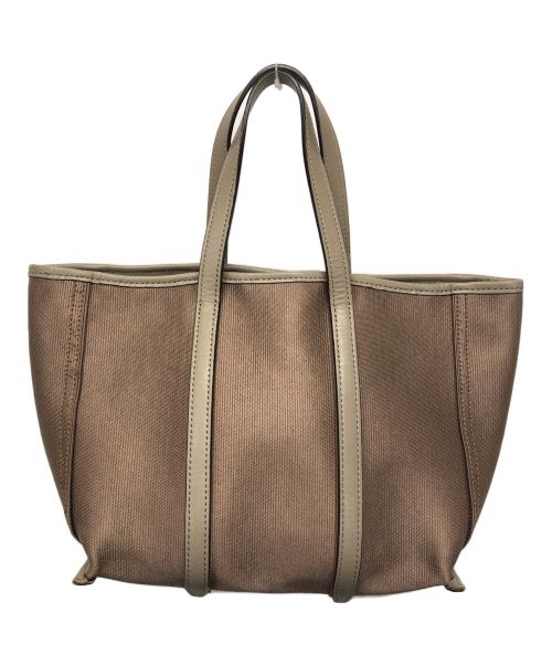 ETiAM（エティアム）ETiAM (エティアム) ミニトートバッグ ブラウンの古着・服飾アイテム