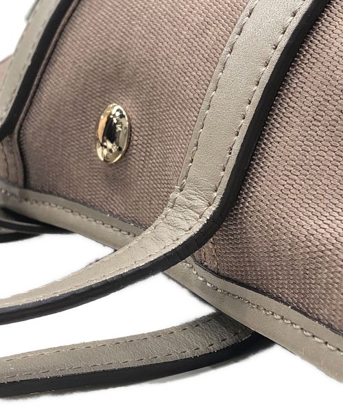 ETiAM（エティアム）ETiAM (エティアム) ミニトートバッグ ブラウンの古着・服飾アイテム