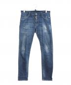 DSQUARED2ディースクエアード）の古着「SKATER JEAN」｜インディゴ
