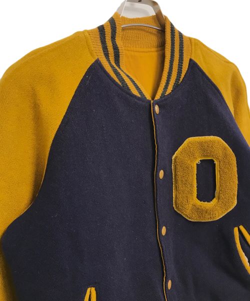 OXFORD（オックスフォード）OXFORD (オックスフォード) リバーシブルスタジャン マスタード サイズ:表記なしの古着・服飾アイテム