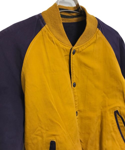 OXFORD（オックスフォード）OXFORD (オックスフォード) リバーシブルスタジャン マスタード サイズ:表記なしの古着・服飾アイテム