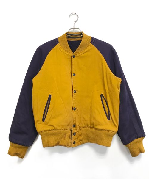 OXFORD（オックスフォード）OXFORD (オックスフォード) リバーシブルスタジャン マスタード サイズ:表記なしの古着・服飾アイテム