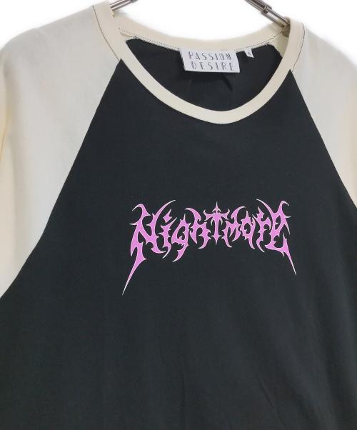 el conductor H（コンダクター）el conductor H (コンダクター) ラグランカットソー ブラック サイズ:4の古着・服飾アイテム