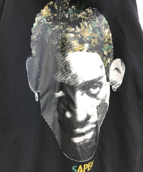 SAPEur（サプール）SAPEur (サプール) パーカー ブラック サイズ:XX-LARGEの古着・服飾アイテム