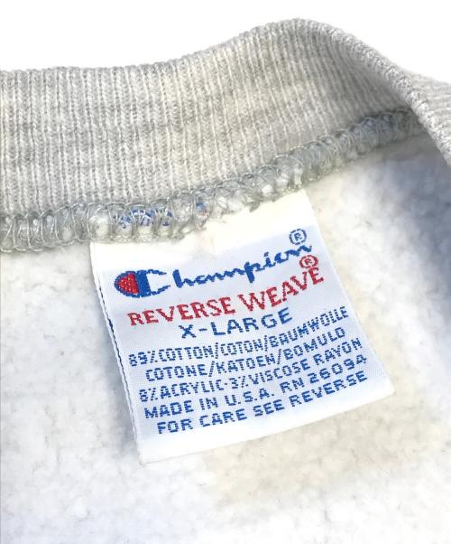 Champion（チャンピオン）Champion (チャンピオン) リバースウィーブスウェット グレー サイズ:X-LARGEの古着・服飾アイテム