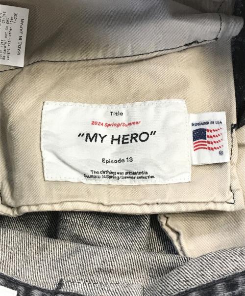 DAIRIKU（ダイリク）DAIRIKU (ダイリク) ダメージ加工デニムパンツ ブラック サイズ:27の古着・服飾アイテム